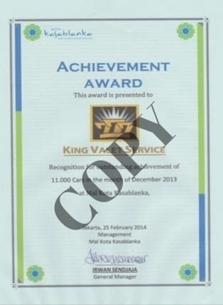 Achievement Award Kota Kasablanka
